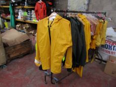 Panoply - Mustard Yellow Waterproof Hiking Style Jacket - Size XL - Unused.