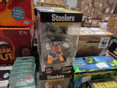 2x Wobbler Bobble Heads - NFL Steelers Antonio Brown - New & Sealed