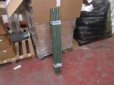 10 Pack of Rutland Green Economy Electric Fencing Poly Posts - New & Good Condition. RRP £25 @