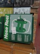 Green/White Hose Reel - Unchecked & Boxed.