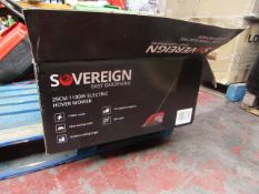 Sovereign Easy Gardening 29cm 1100W Electric Hover Mower - Untested & Boxed