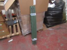 10 Pack of Rutland Green Economy Electric Fencing Poly Posts - New & Good Condition. RRP £25 @