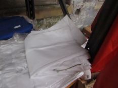 2x Benchmark - White Work Trousers - Size 52R - Unused.