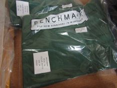 1x Benchmark - Bottle Green Work Shorts - Size 38 - Unused & Packaged.