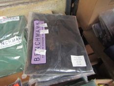 2x Benchmark - Black Work Trousers - Size 48R - Unused & Packaged.