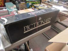 Pictionary Board Game - in box but box has ware