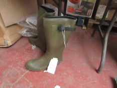 Unbranded - Kharki Green Wellington Boots - Size 11 - Unused & Packaged.