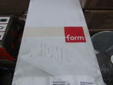 Form - Floating Shelf - White - ( 80 X 23.5 cm ) - Unused & Packaged.