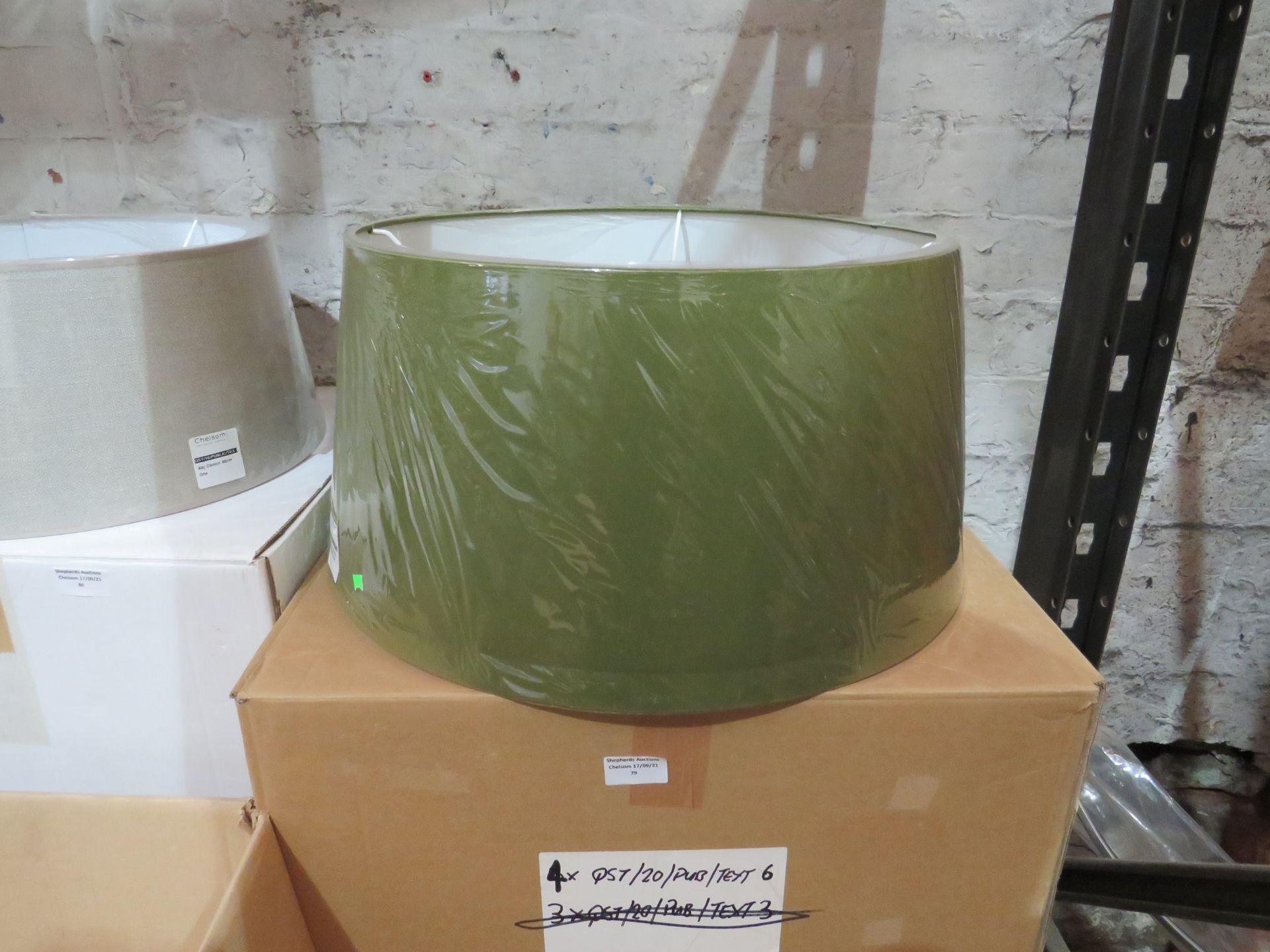 Chelsom 50cm Lamp Shade in Green