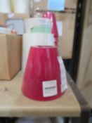 Chelsom 15cm Red Lamp Shade