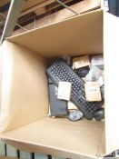 1x Box Containing Approx 10 Items being Keyboards & Mouses - All unchecked & some loose