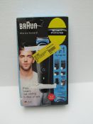 | 1X | BRAUN ALL IN ONE TRIMMER | UNCHECKED AND BOXED, WE ARE UNSURE IF THE GILLETE RAZOR IS