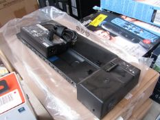 2x Lenovo ThinkPad dock, unchecked and boxed.