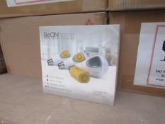 BeOnHome Smart Light bulb security starter pack, includes 3 app controlled light bulbs without the