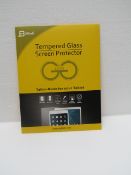 Jetech tempered glass screen protector for tablets, new and packaged.