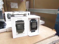| 1X | PEBBLE SMART WATCH - BLACK | UNTESTED & BOXED | COMES WITH CHARGER CABLE |