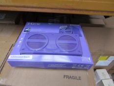 4x iHome Bluetooth wireless rechargeable speakers, all new and packaged.