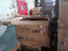 | 1x | PALLET OF APPROX 4 MEDIA UNITS | HAVE MARKS AND SCUFFS AND MOST COME WITHOUT LEGS |