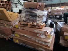 | 1X | PALLET OF FAULTY / MISSING PARTS / DAMAGED CUSTOMER RETURNS MADE.COM STOCK UNMANIFESTED |