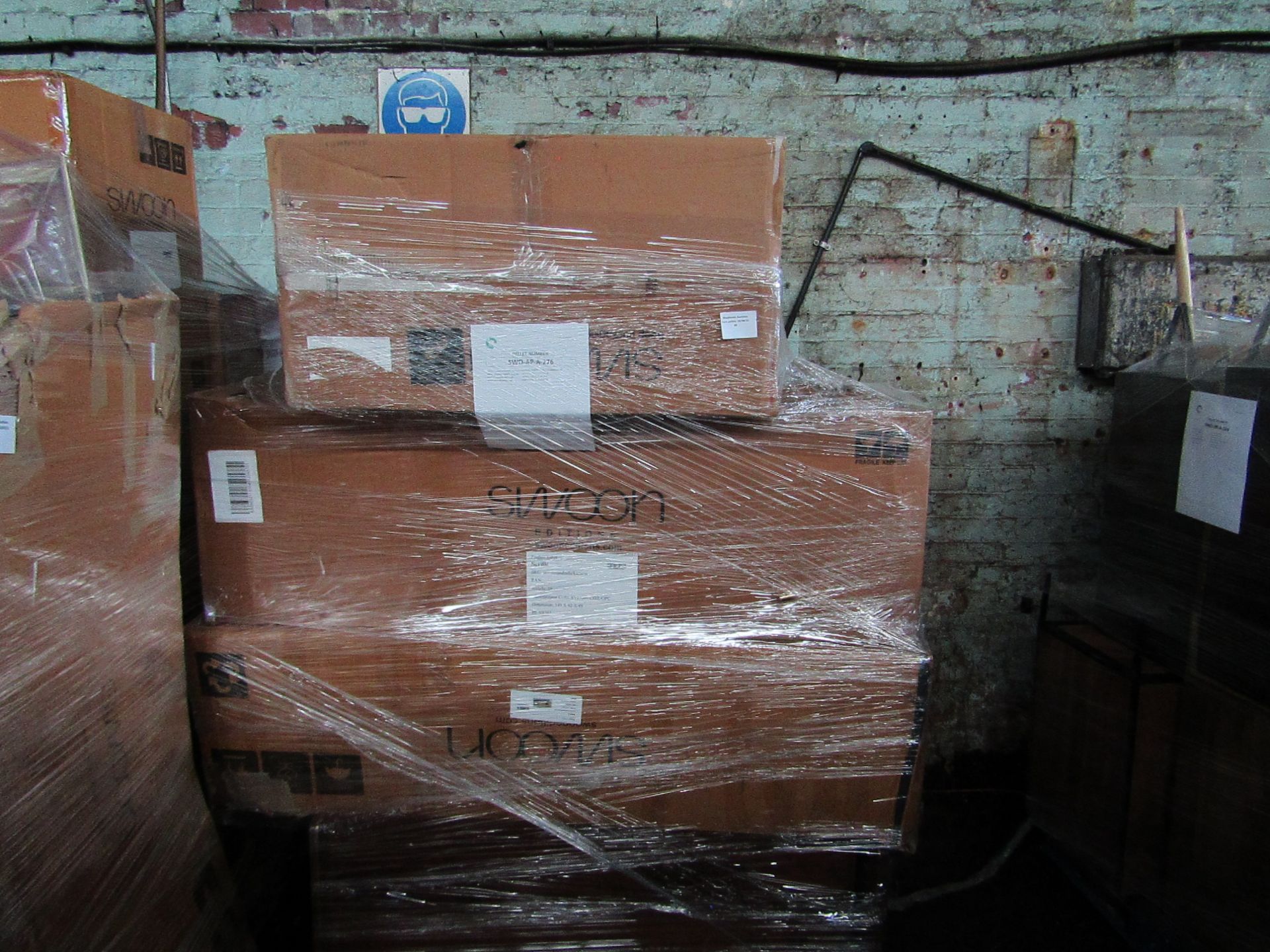 Mixed pallet of Swoon Editions customer returns to include 4 items of stock with a total RRP of