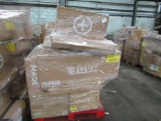 Mixed pallet of Made.com customer returns to include 12 items of stock with a total RRP of