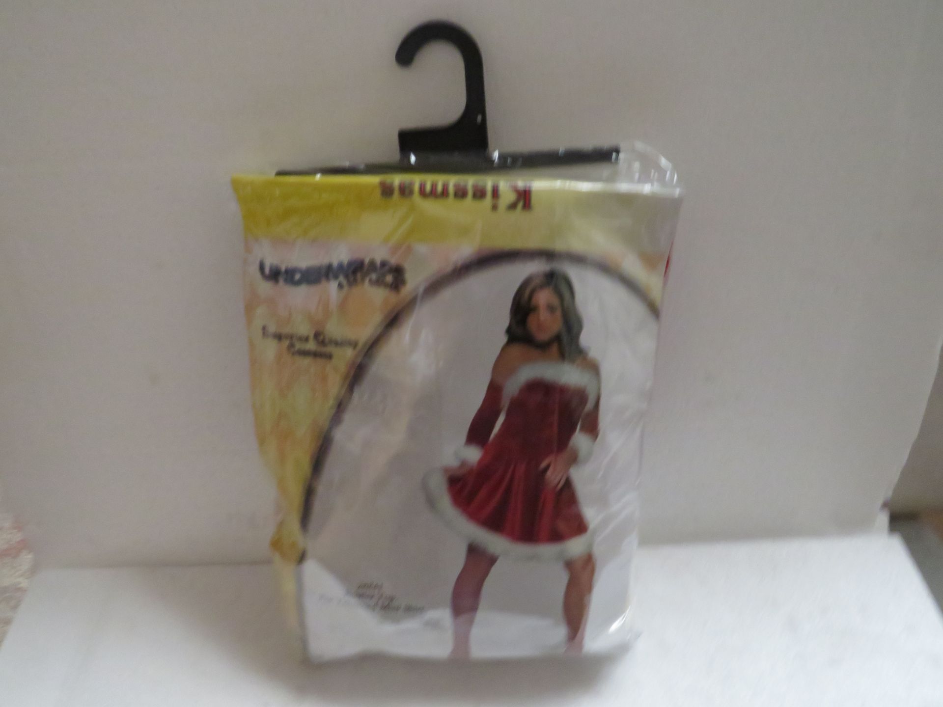 1x Underwraps kissmas fancy dress - size Large - new & packaged.