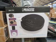 Princess 339000 Robot Vacuum Deluxe - Item is Tested Working & In Original Box - RRP œ219.99.