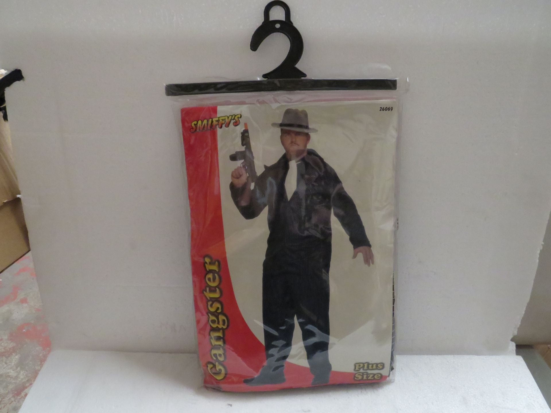 1x Smiffys Gangster fancy dress - plus size - new & packaged.