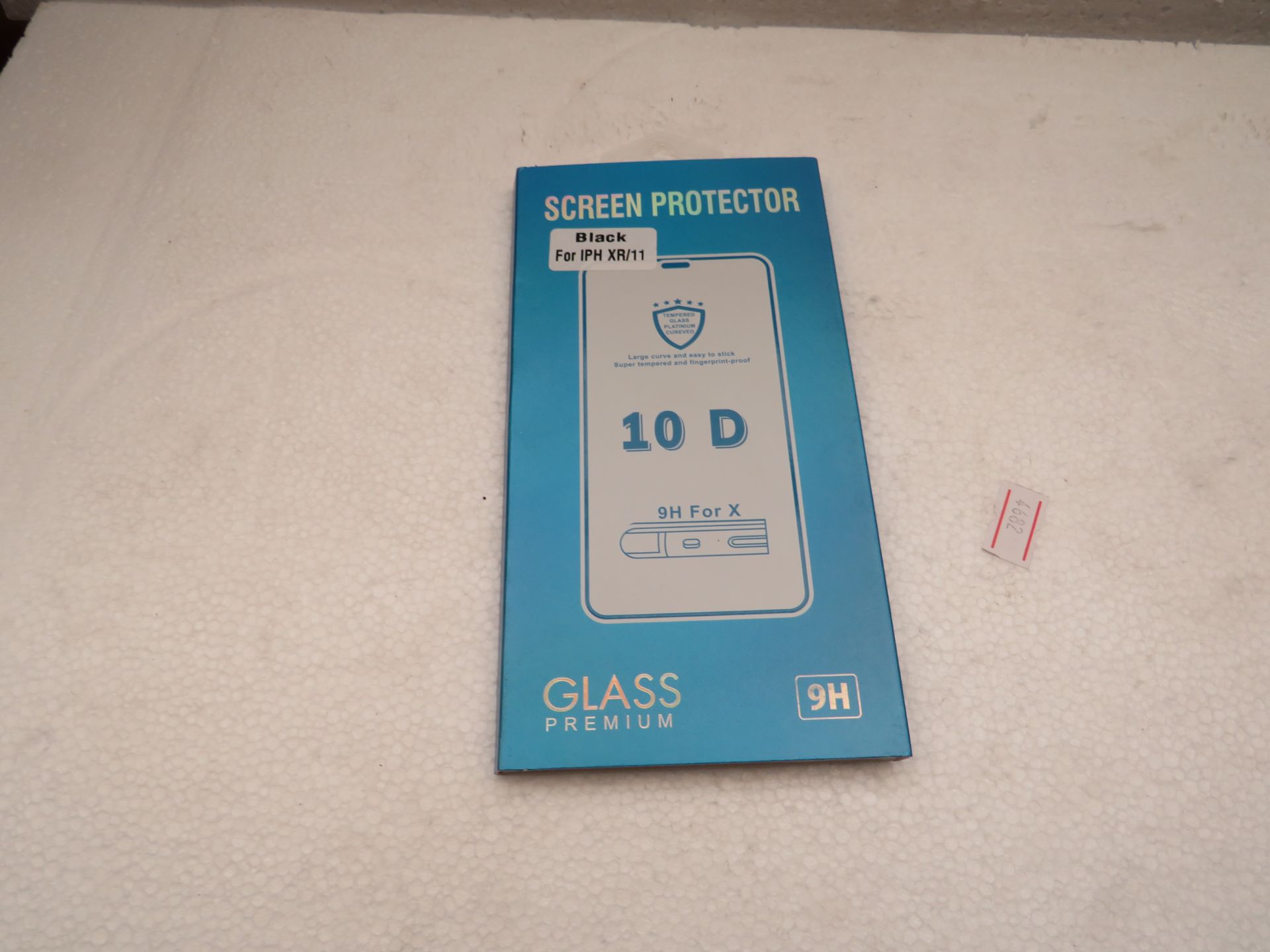 5x iPhone XR screen protectors, new and packaged.