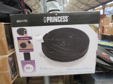 Princess 339000 Robot Vacuum Deluxe - Item is Tested Working & In Original Box - RRP œ219.99.