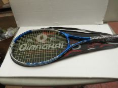 Qiangkai tennis racket, new and packaged.