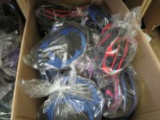 2x Sets of knee and elbow pads, 1x red, 1x blue, new.