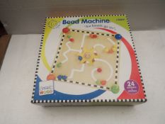 Smart Wood bead machine, new and boxed.