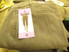 Kirkland Signature Ladies Pants - Size 4 - Grey - New with tags