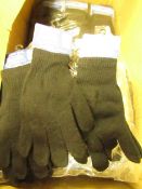 1x Bag containing 12 sets magic gloves, all new in packaging.