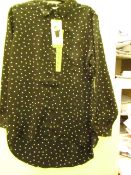 Jachs New York Girlfriends Blouse, Black - Size M - Unused With Original Tags.