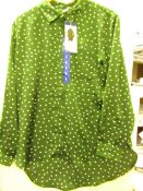 Jachs New York Girlfriends Blouse, Green - Size L - Unused With Original Tags.