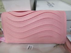 3x Peach Clutch Bags - New & Sealed