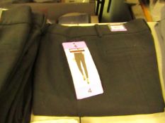 Kirkland Signature Ladies Pants - Size 4 - Black - New with tags