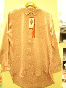 Jachs New York Girlfriends Blouse, Pink - Size XL - Unused With Original Tags.
