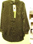 Jachs New York Girlfriends Blouse, Black - Size M - Unused With Original Tags.