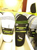 3x Packs of 8 Skechers Sport No Show Socks - New & Packaged - Mens UK Size 8-11 - See Pictures for