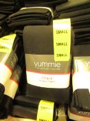 2x Packs of 2 Yummie opaque tights, size S, new & packaged.