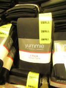 2x Packs of 2 Yummie opaque tights, size S, new & packaged.