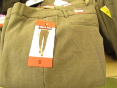 Kirkland Signature Ladies Pants - Size 8 - Grey - New with tags