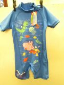 Peppa pig Childs UPF 50+ swim suit, new age 2-3 years