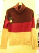 Brave Soul - Turtle Neck Long Sleeve Jumper - Size XS - Unused With Tags.
