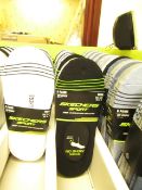 3x Packs of 8 Skechers Sport No Show Socks - New & Packaged - Mens UK Size 8-11 - See Pictures for