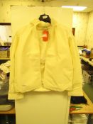 1X CREAM NIKE JACKET WOMENS, SIZE L 12-14, NEW WITH TAG.