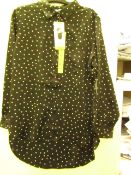 Jachs New York Girlfriends Blouse, Black - Size M - Unused With Original Tags.